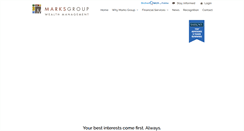 Desktop Screenshot of marksgroup.com